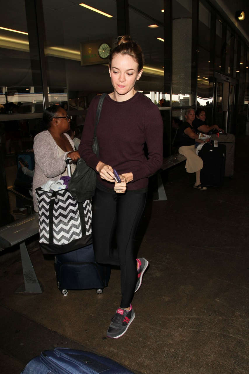 Danielle Panabaker Lax Airport Los Angeles
