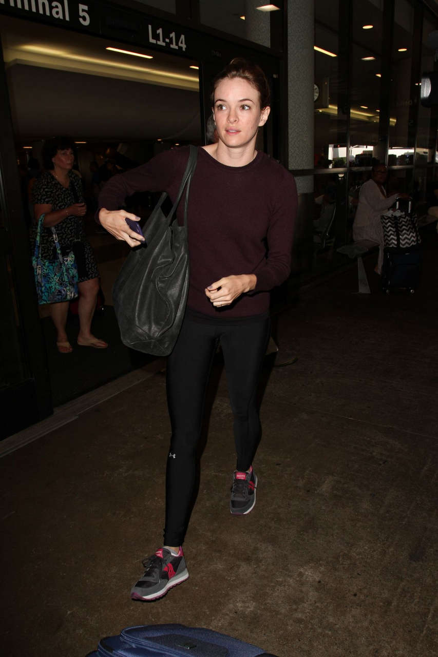 Danielle Panabaker Lax Airport Los Angeles
