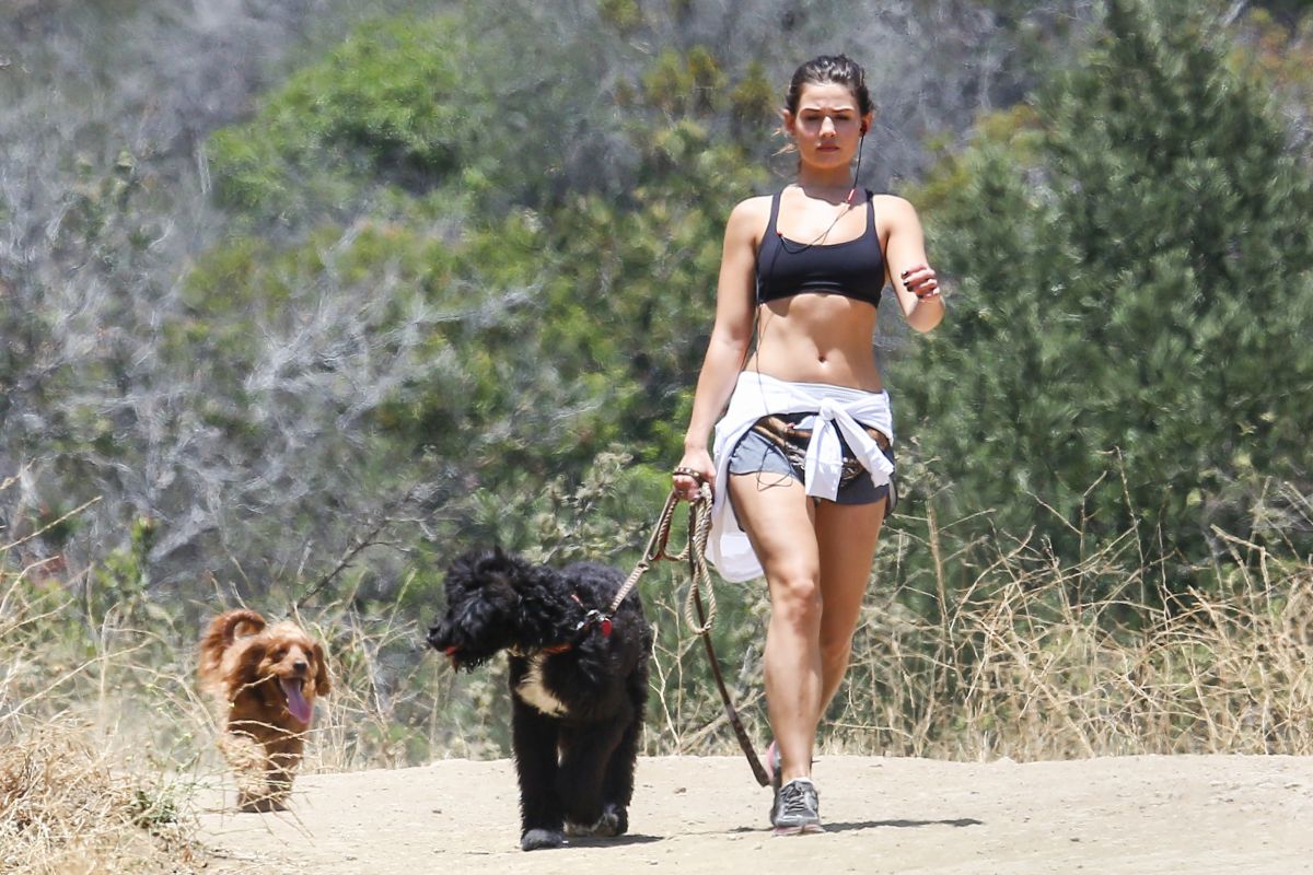 Daniellemcampbell Shorts Sports Bra Out Hiking Griffith Park