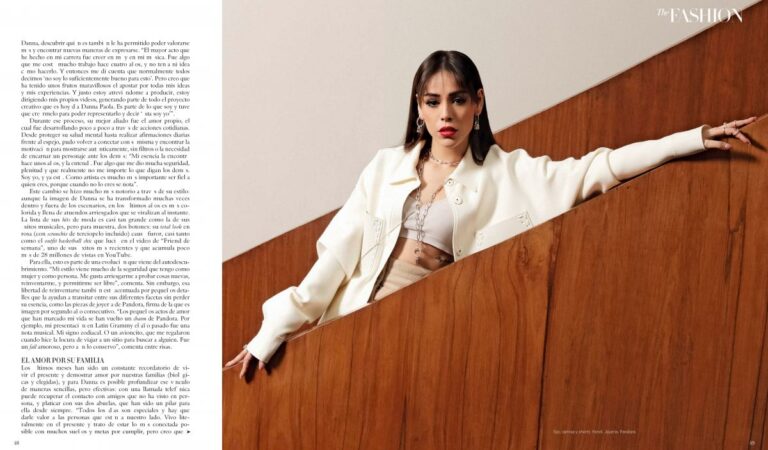Danna Paola Harper S Bazaar Magazine Mexico February (16 photos)