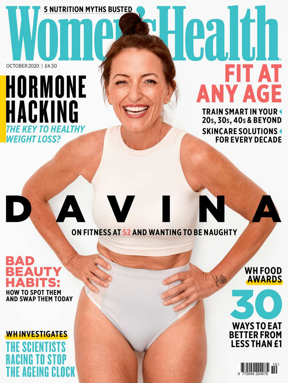 Davina Mccall Women S Health Magazine October