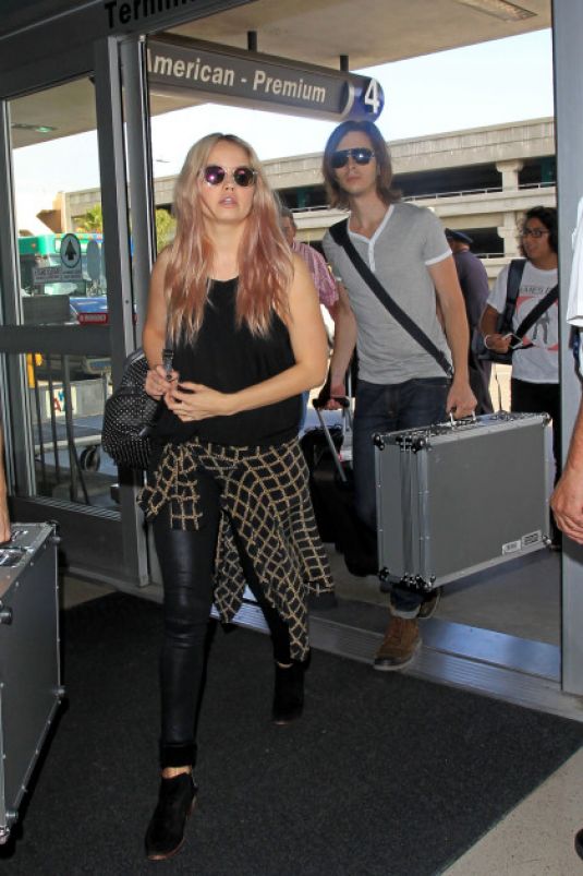 Debby Ryan Arrives Lax Airport Los Angeles