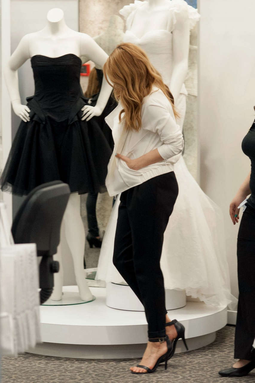 Debby Ryan Out Shopping For Wedding Dress