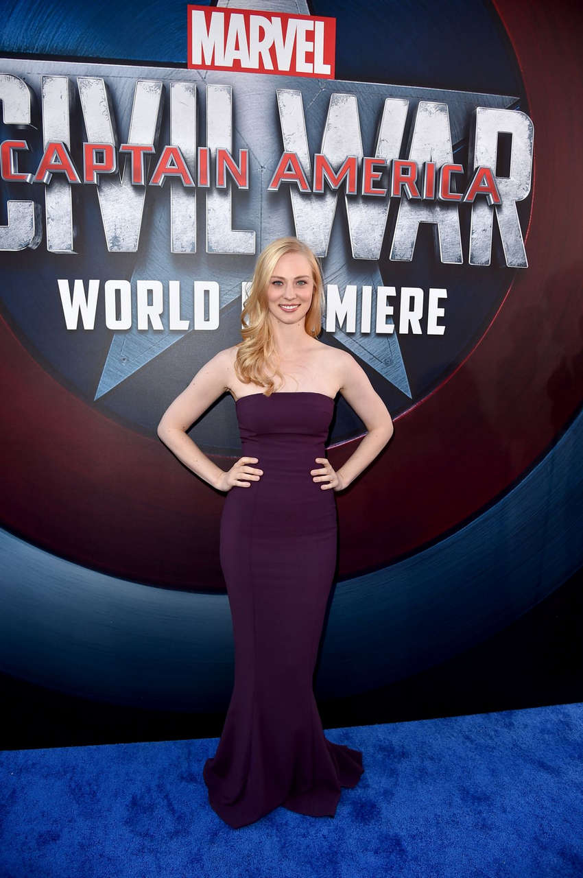 Deborah Ann Woll Captain America Civil War Premiere Los Angeles