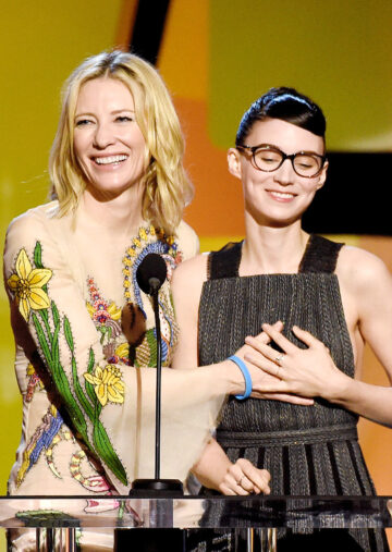 Delevingned Cate Blanchett And Rooney Mara
