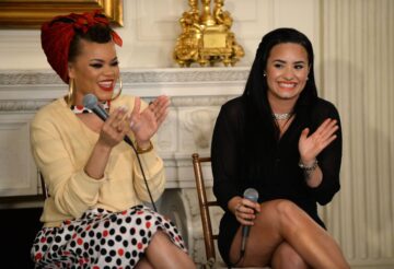Demi Lovat Performance White House Series Hosted By Michelle Obama Washington