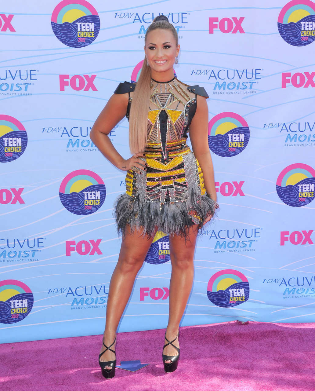 Demi Lovato 2012 Teen Choice Awards Universal City