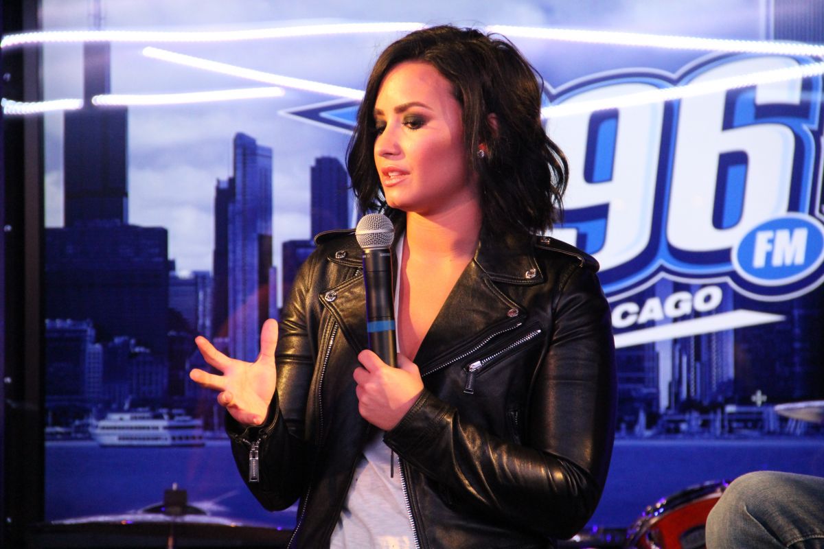 Demi Lovato B96 Interview Chicago
