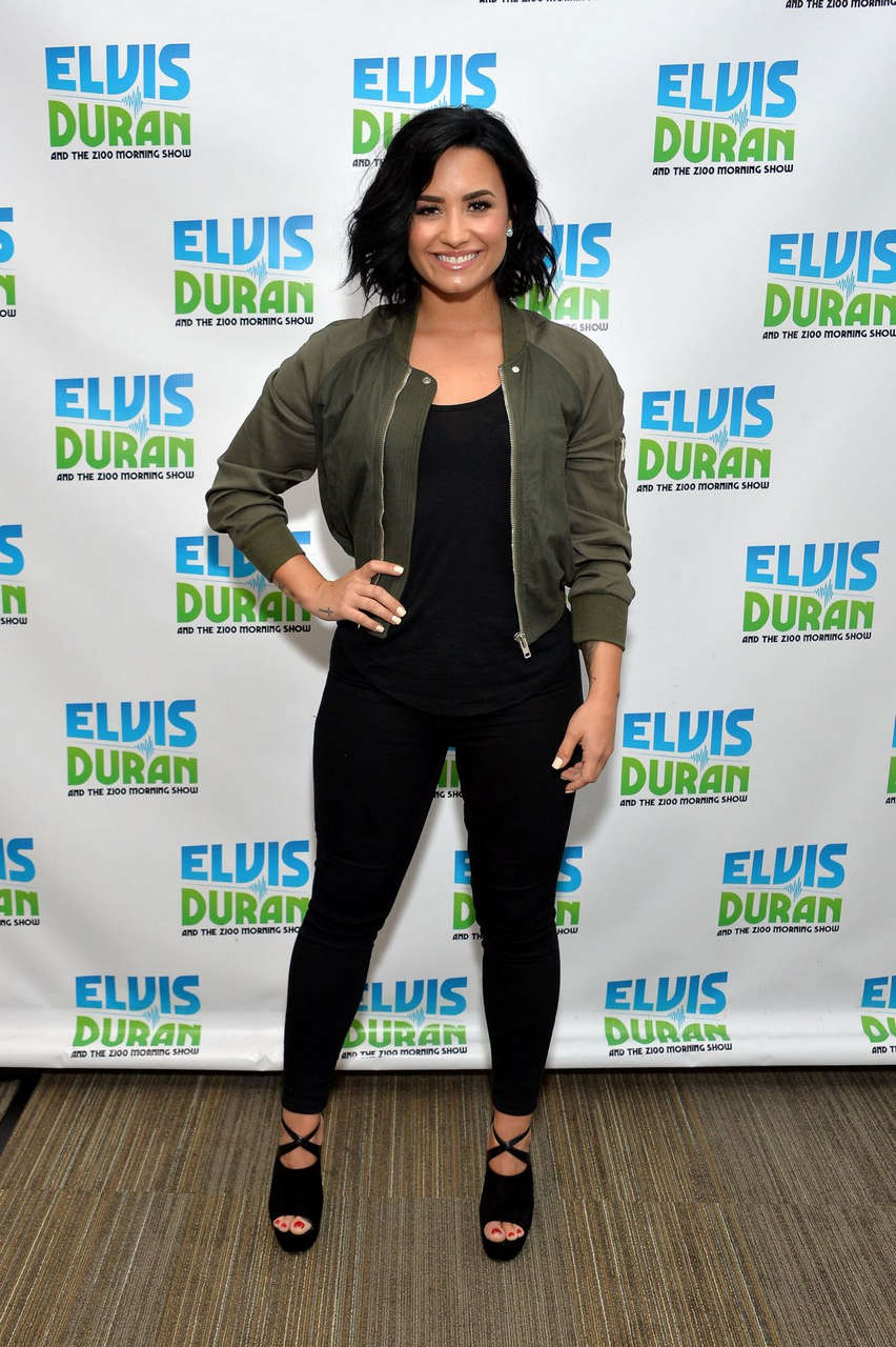 Demi Lovato Elvis Duran Show New York