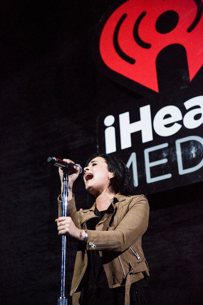 Demi Lovato Iheartmedia Music Summit Los Angeles