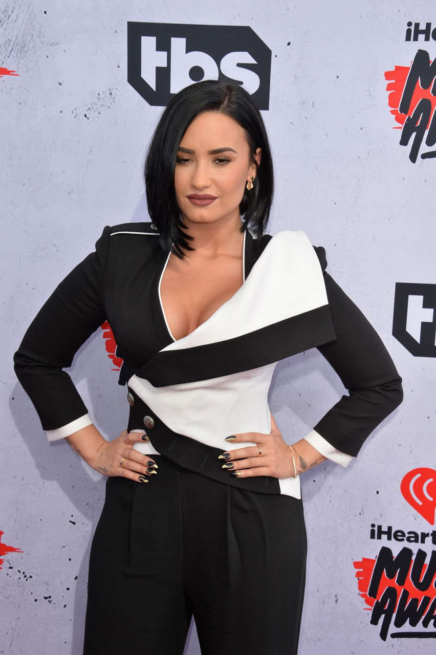 Demi Lovato Iheartradio Music Awards Los Angeles