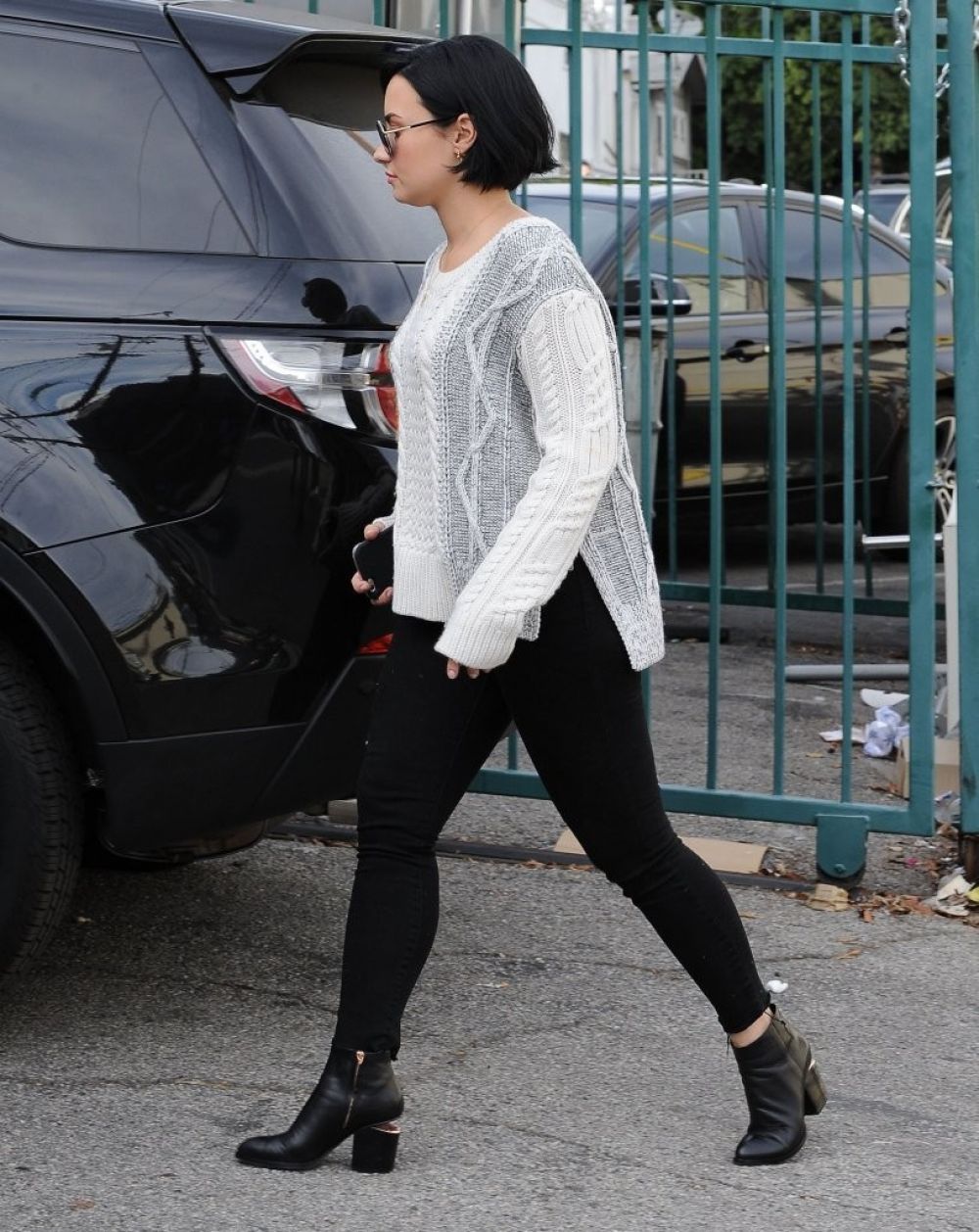 Demi Lovato Lily Collins Out For Lunch West Hollywood