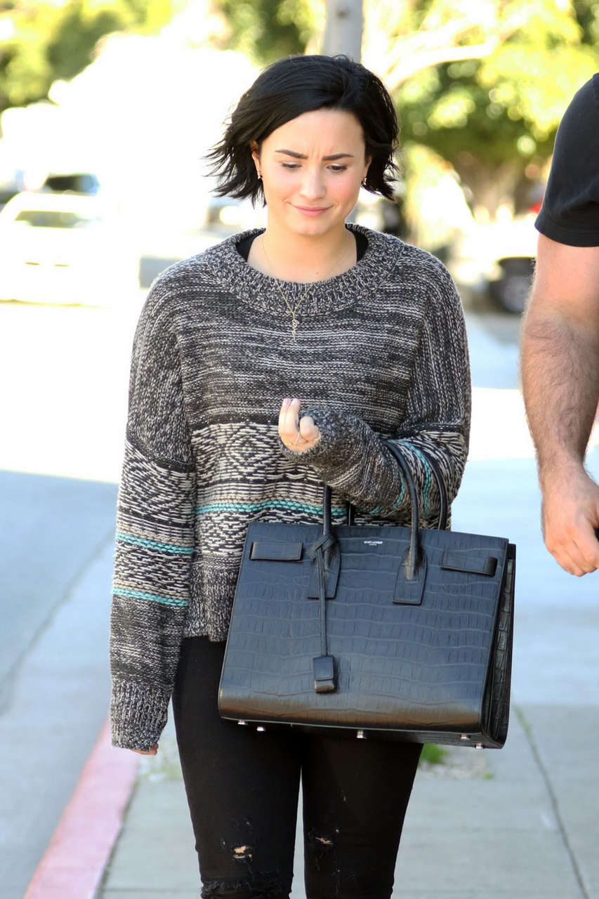 Demi Lovato Out About Los Angeles