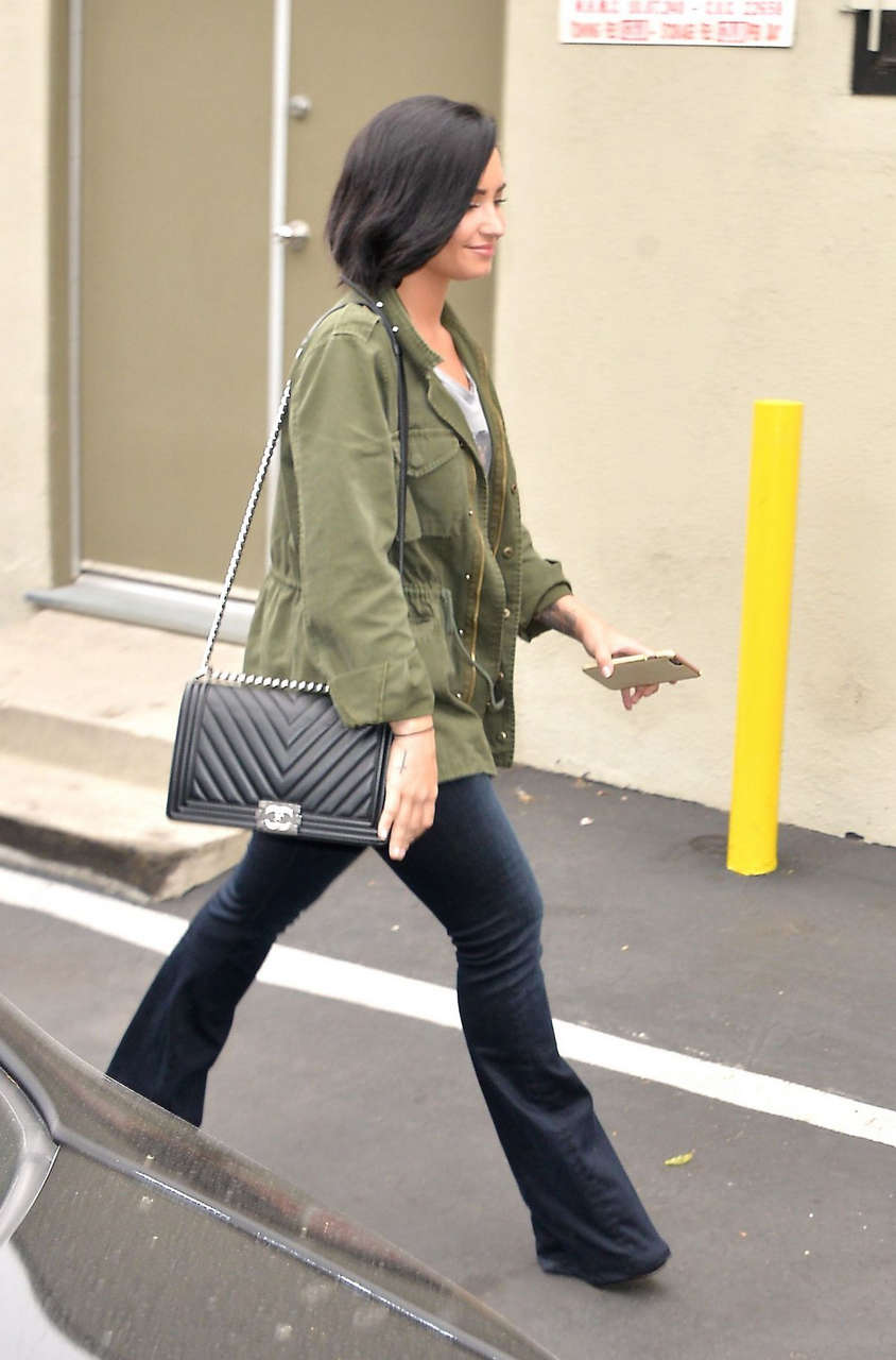 Demi Lovato Out About West Hollywood