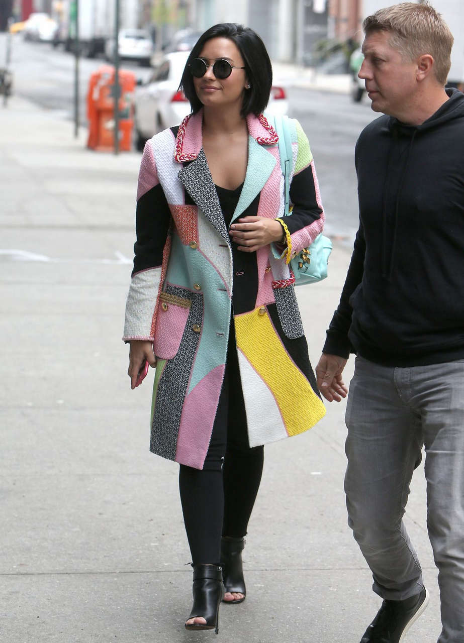 Demi Lovato Out New York