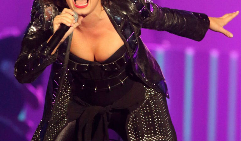 Demi Lovato Performs Concert Baltimore (31 photos)