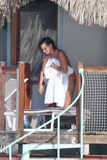 Demi Lovato Vacation Bora Bora