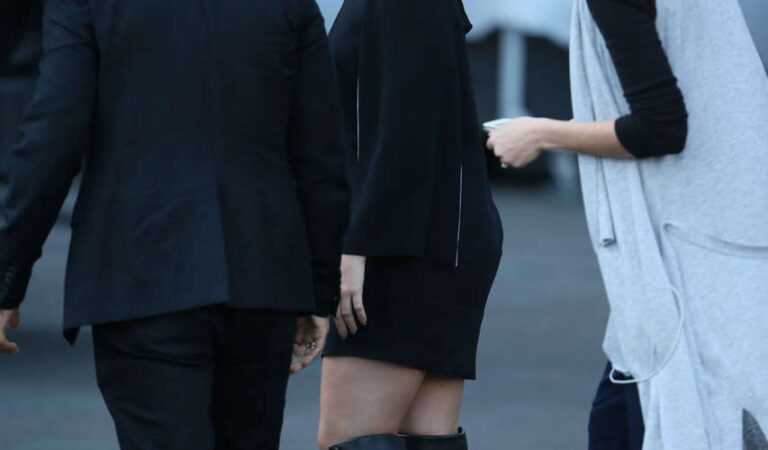Demi Lovato Wilmer Valderrama Leaves Jimmy Kimmel (12 photos)