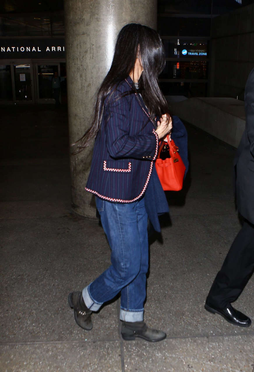 Demi Moore Lax Airport Los Angeles