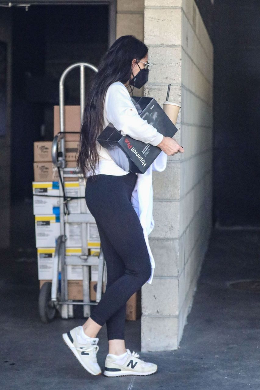 Demi Moore Leaves Gym Los Angeles