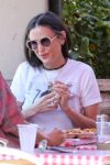 Demi Moore Pinches Tacos West Hollywood