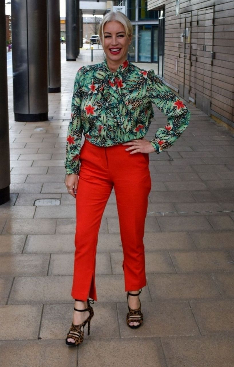 Denise Van Outen Out And About Leeds