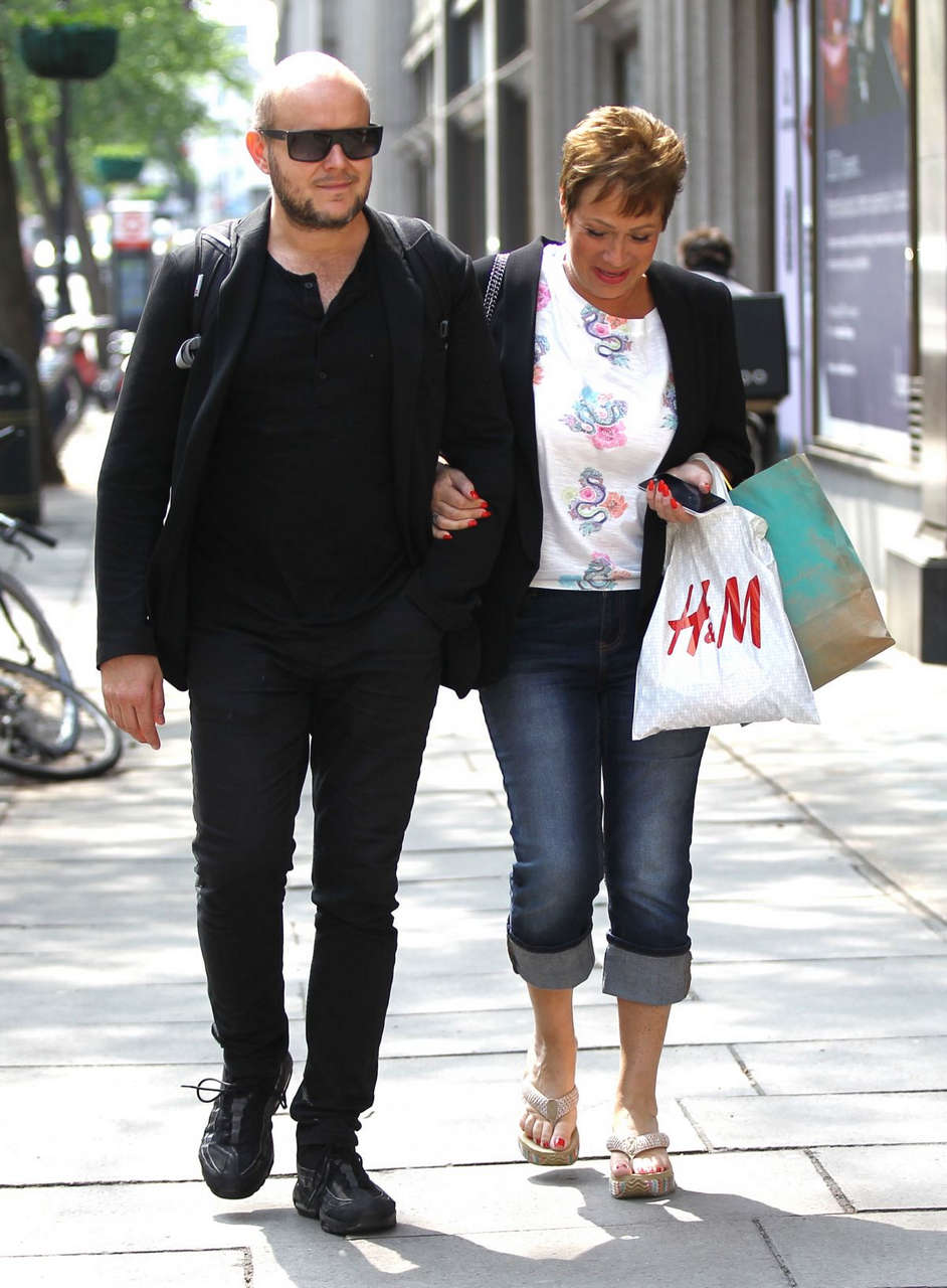 Denise Welch Out West London