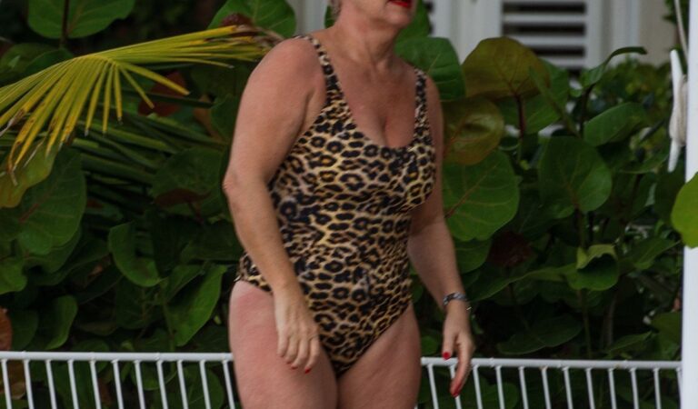 Denise Welch Swimsuit St Peter Parish Barbados (10 photos)