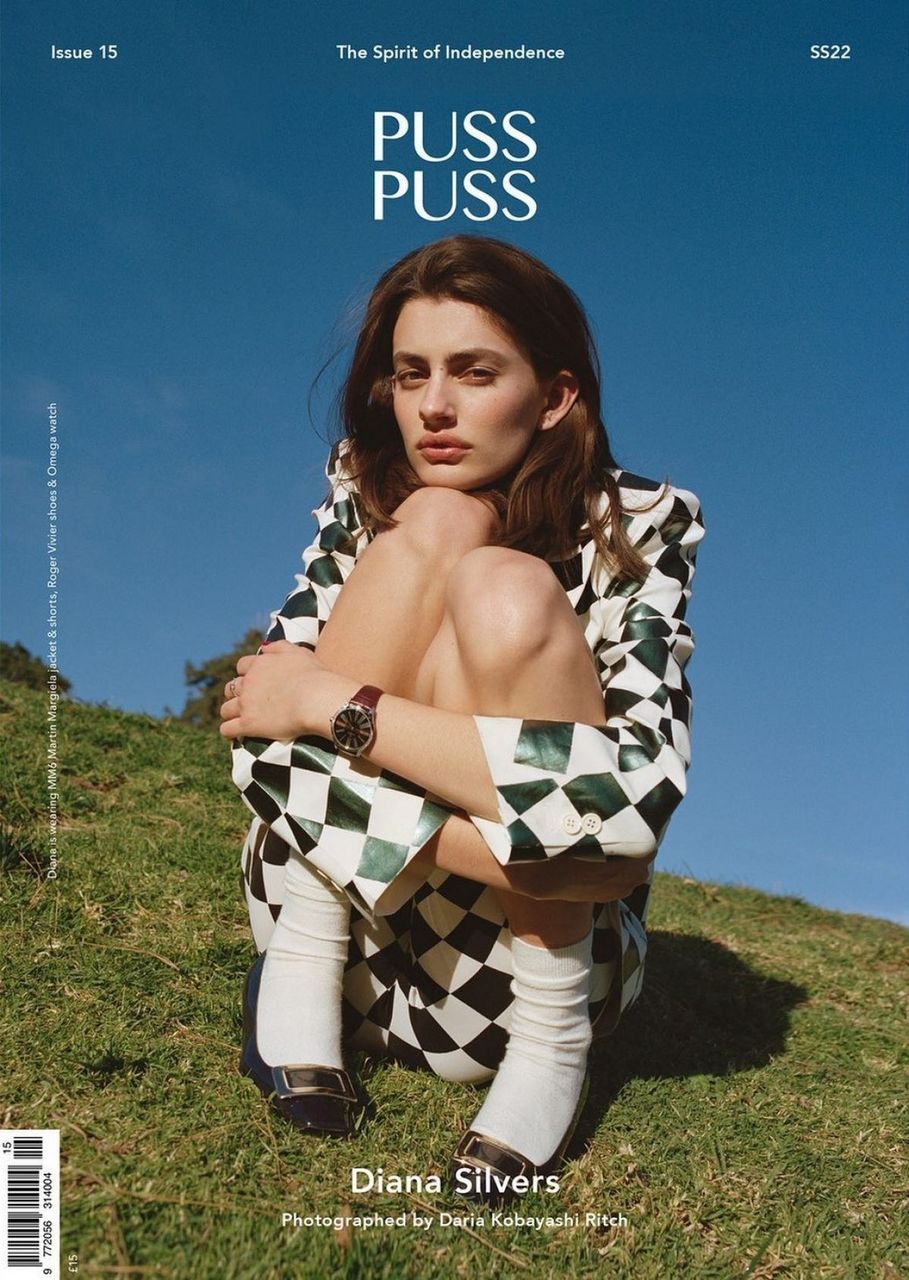 Diana Silvers For Puss Puss Magazine March
