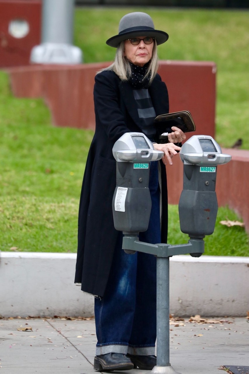 Diane Keaton Out West Hollywood