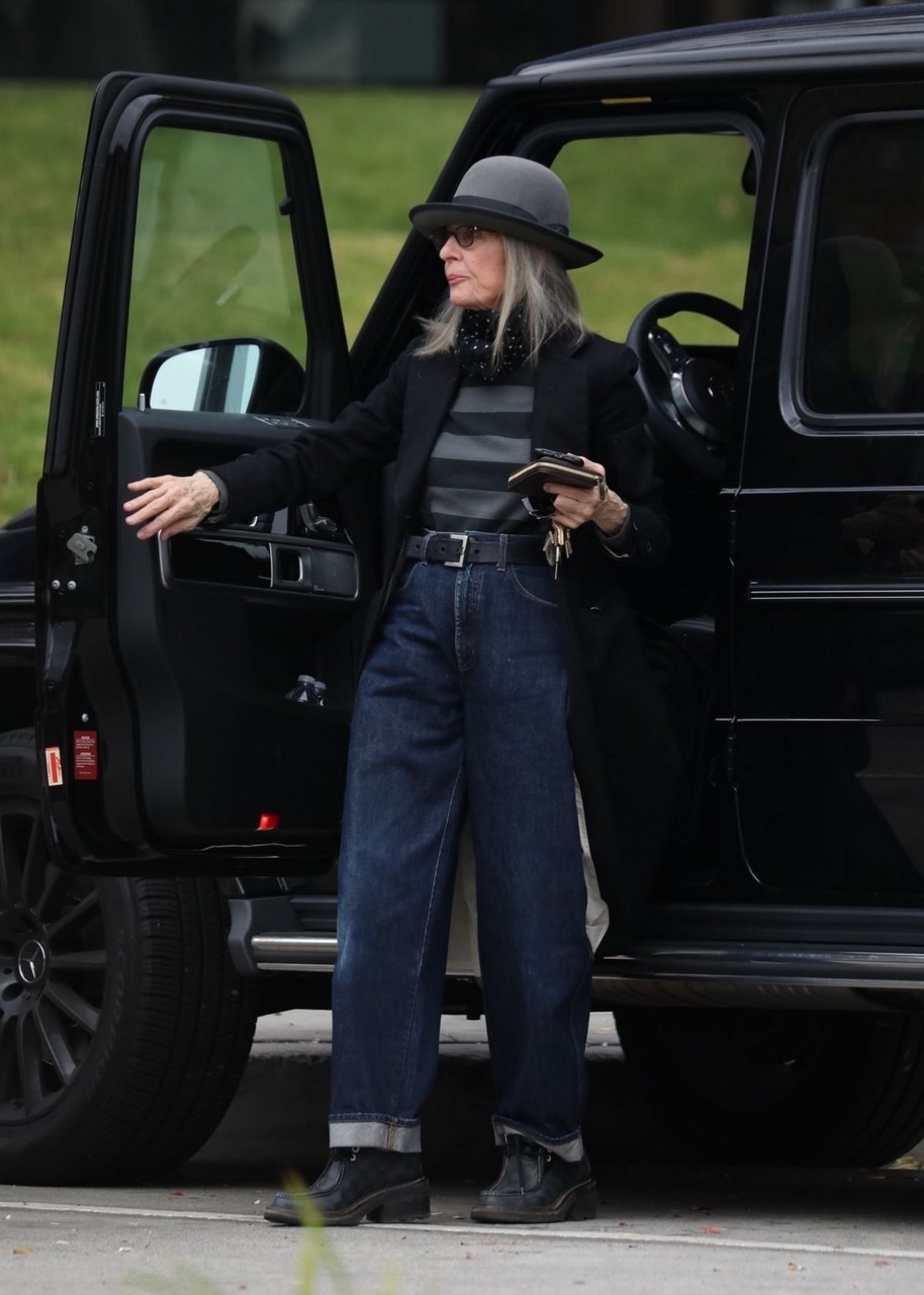 Diane Keaton Out West Hollywood