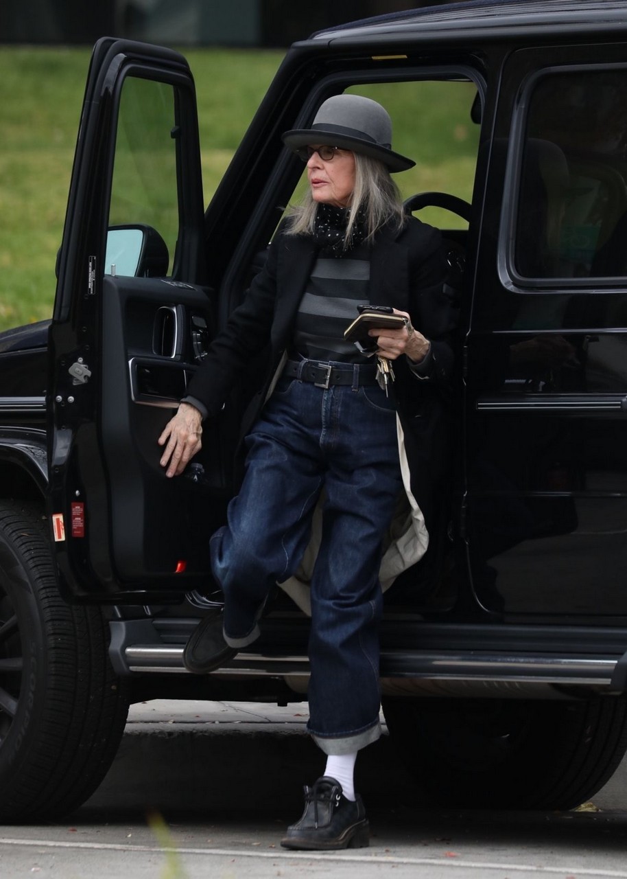 Diane Keaton Out West Hollywood