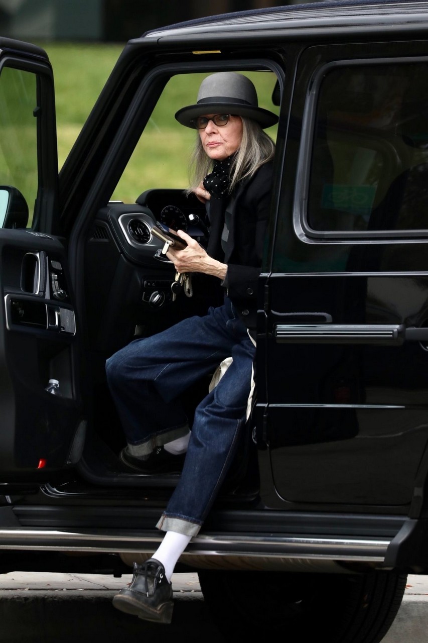 Diane Keaton Out West Hollywood