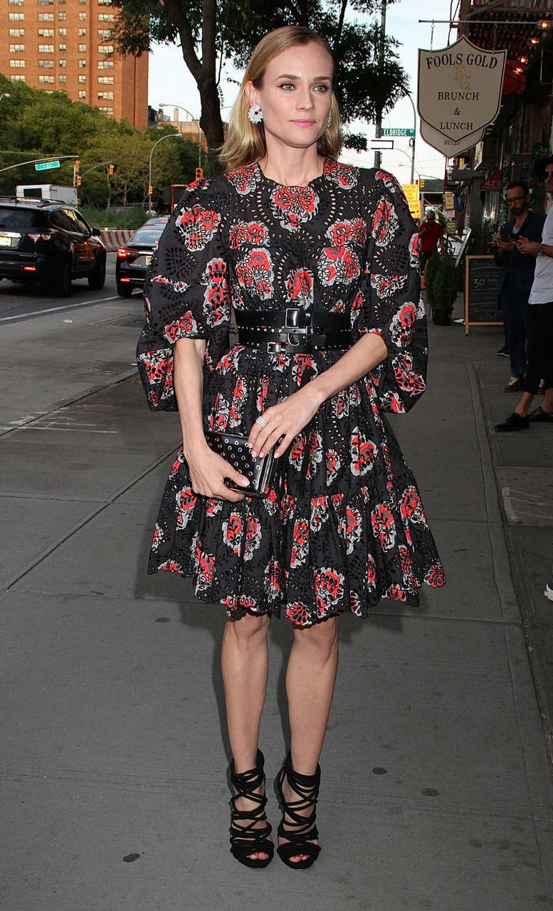 Diane Kruger Arrives Disorder Premiere New York