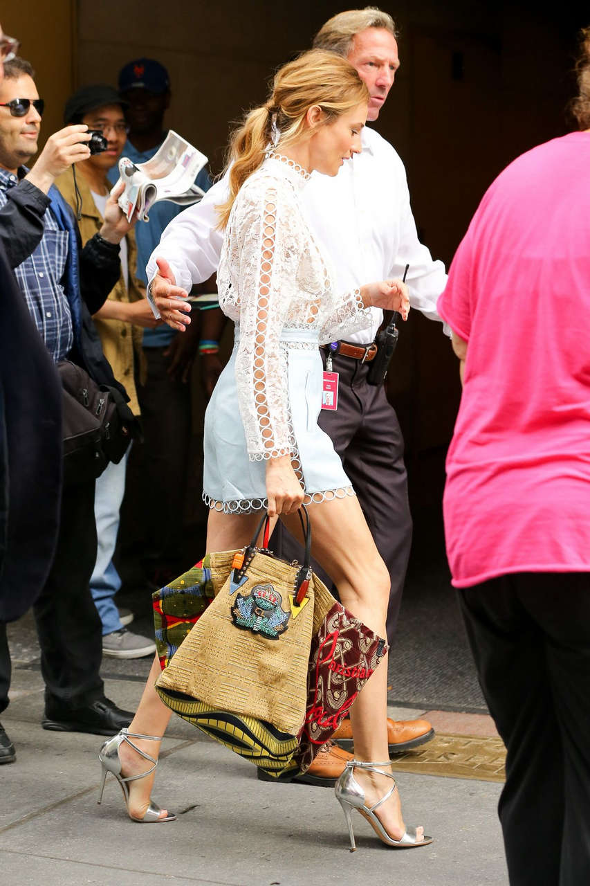 Diane Kruger Arrives Today Show New York