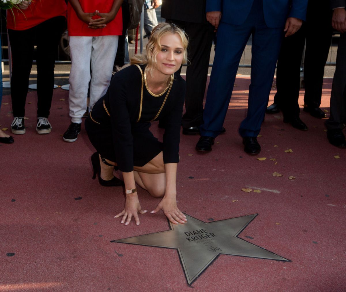 Diane Kruger Berlin Walk Fame Reopening