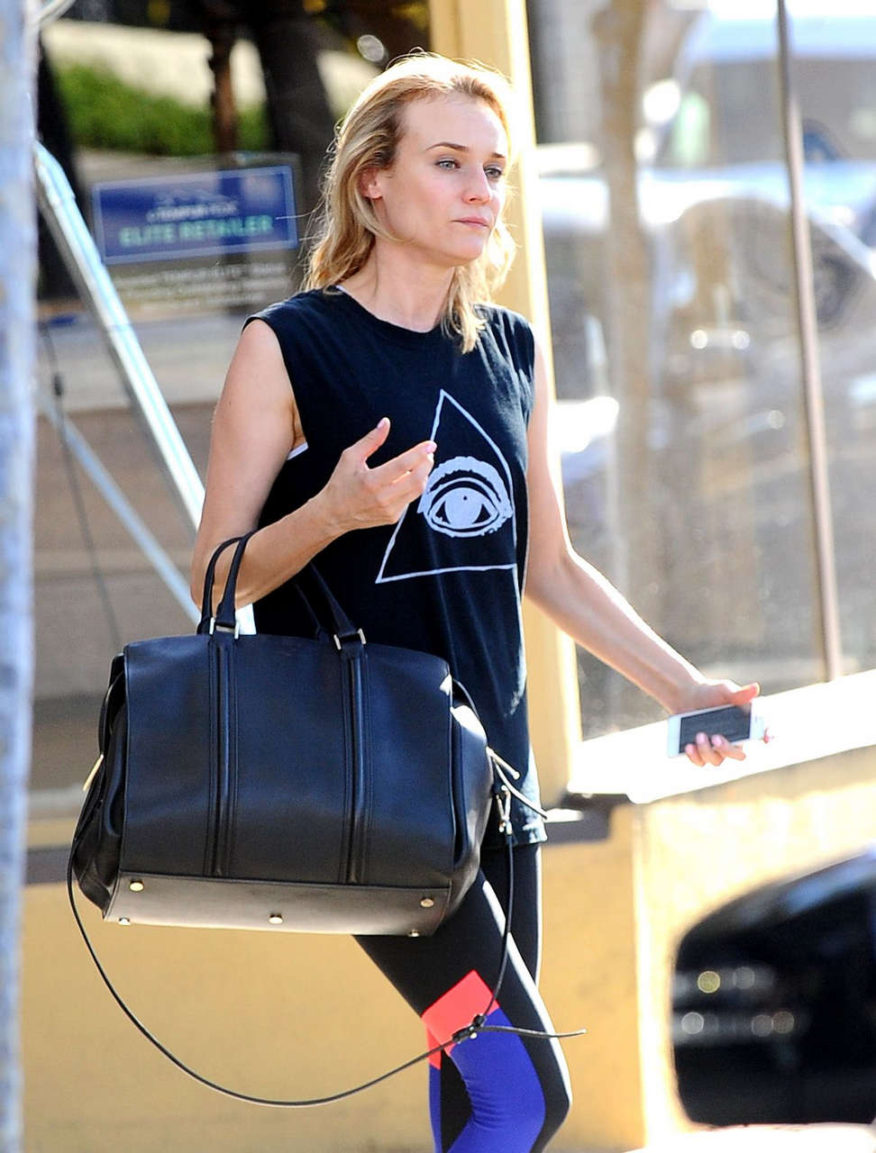 Diane Kruger Leaves Gym Los Angeles