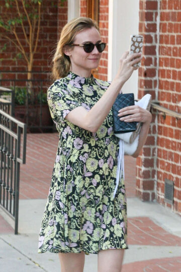 Diane Kruger Out About Beverly Hills