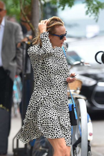 Diane Kruger Out About New York