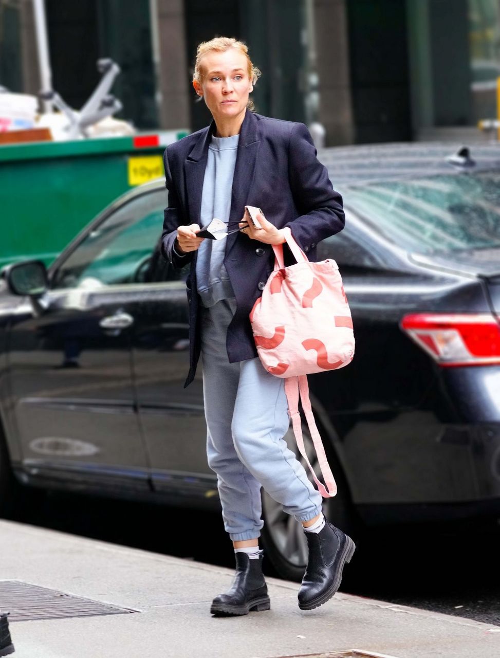 Diane Kruger Out And About New York