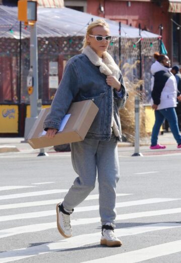 Diane Kruger Out New York