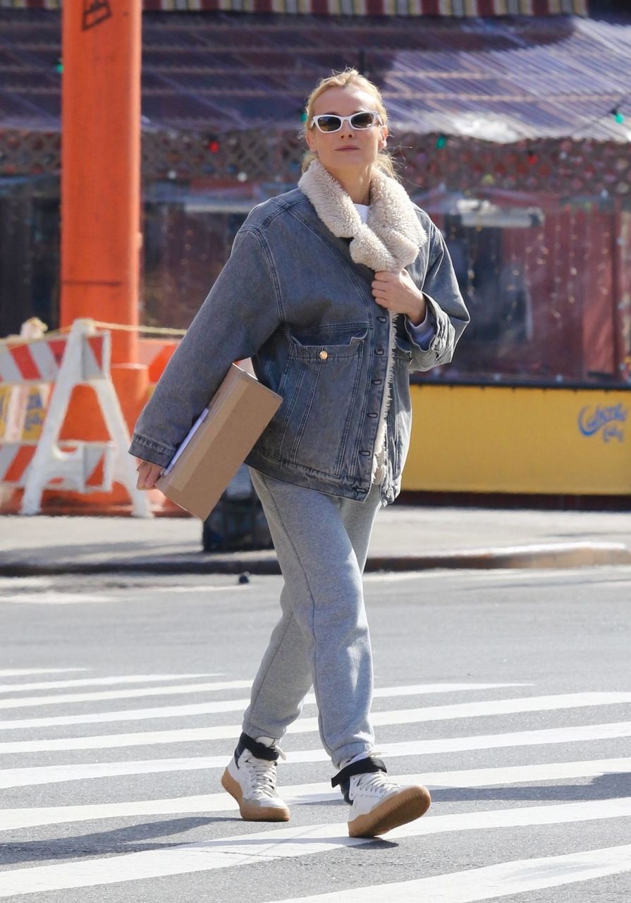 Diane Kruger Out New York