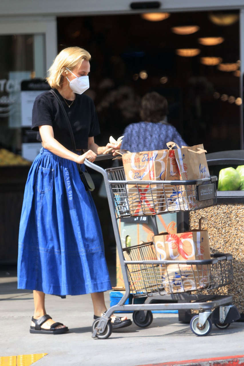 Diane Kruger Out Shopping Los Angeles