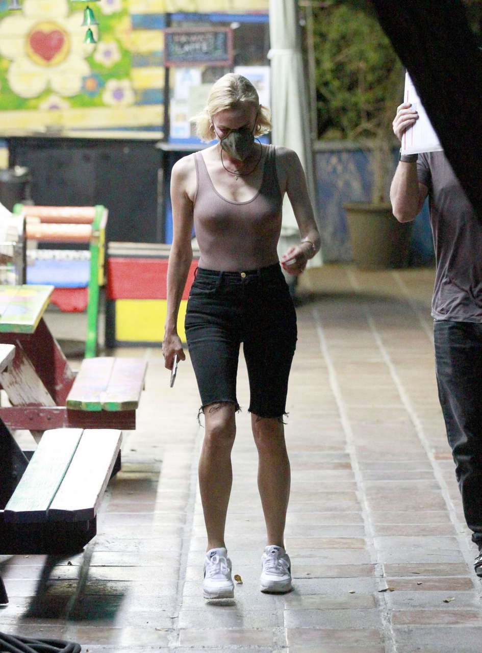 Diane Kruger Tights Out About Los Angeles