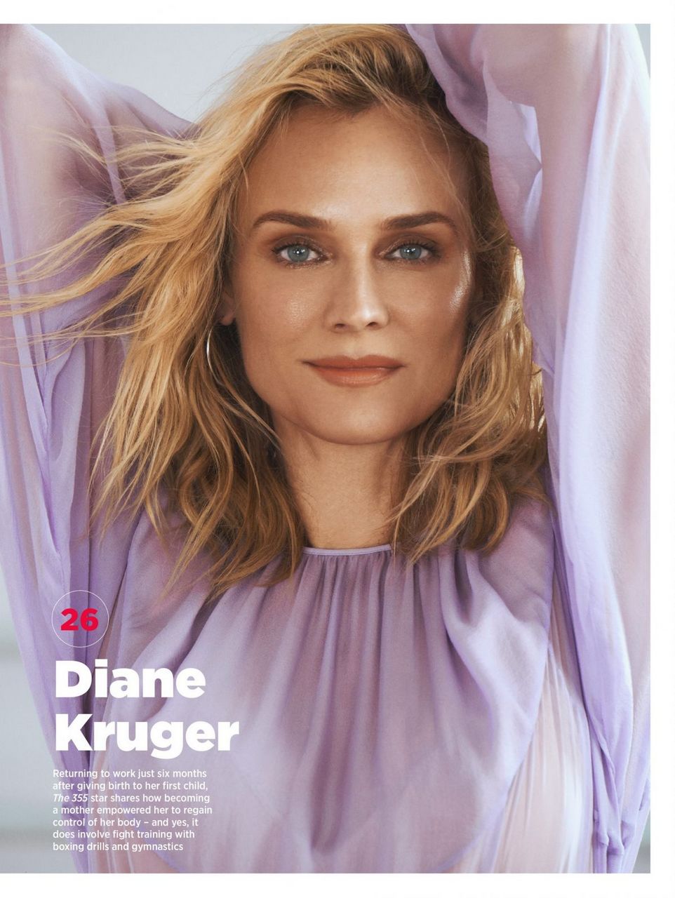 Diane Kruger Women S Health Magazine Uk March