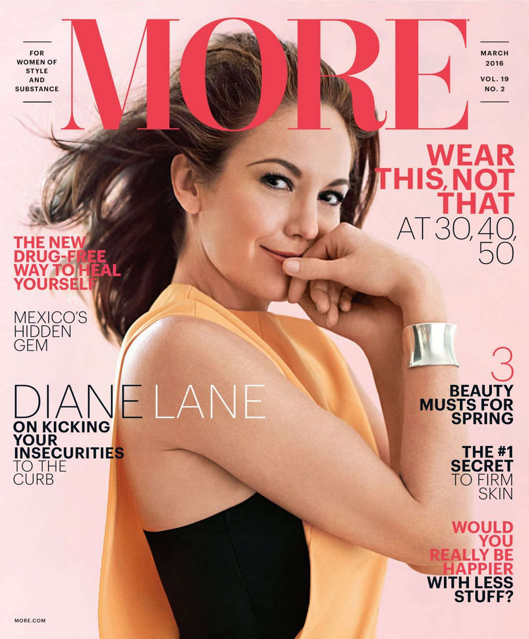 Diane Lane More Magazine March 2016 Issue