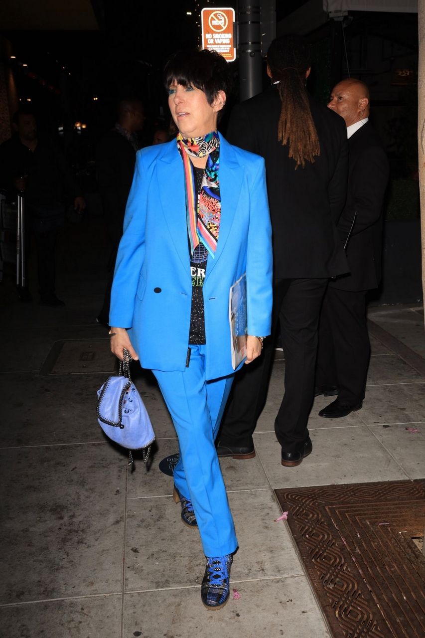 Diane Warren Arrives Hollywood Reporter S 2022 Academy Award Dinner Beverly Hills