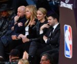 Dianna Agron Lakers Game Los Angeles