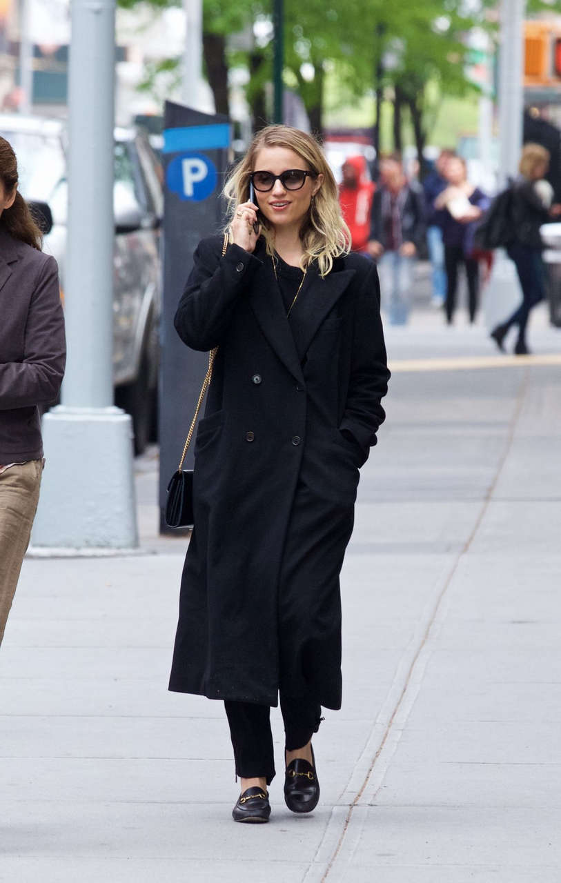 Dianna Agron Out About New York