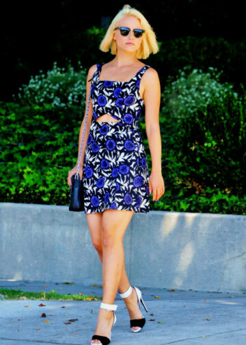 Dianna Agron Out In Hollywood September 5 2014